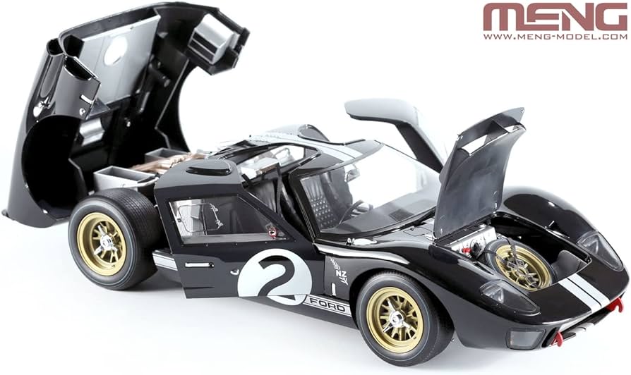 Amazon | モンモデル 1/12 フォード GT40 Mk.II 1966年 優勝車 多色